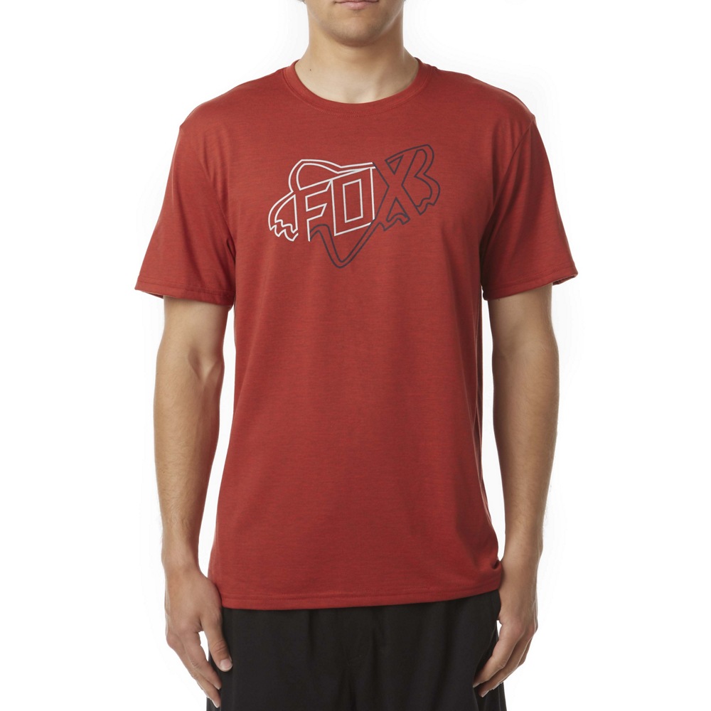 fox grizzled tech tee