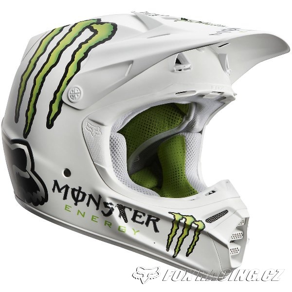 beloning Vernietigen Betrouwbaar Fox V3 RC Monster Pro Matte 12 Helmet (vel. L) | SPOKE