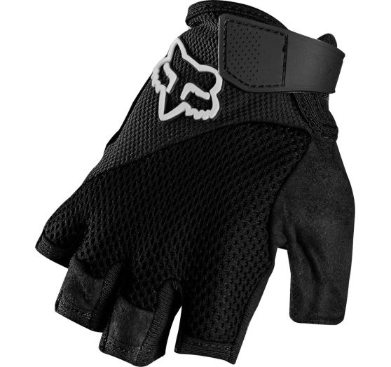 fox black reflex gel mtb gloves