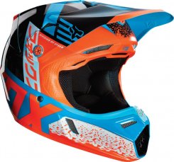 Fox Youth V3 Divizion Helmet SPOKE